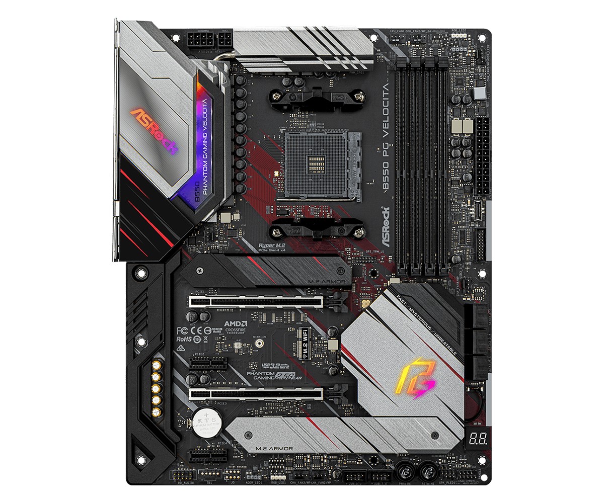 ASRock B550 PG Velocitá - The AMD B550 Motherboard Overview: ASUS